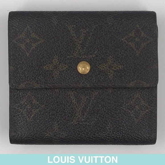 Auth Louis Vuitton Monogram tri-fold wallet M61654 - Picture 1 of 13